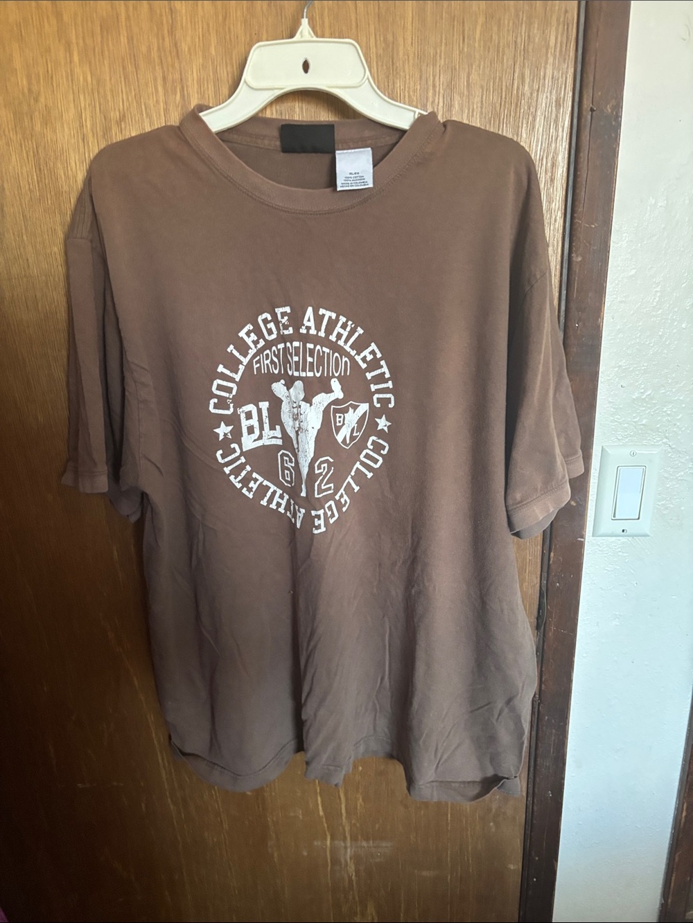 Athletech Brown Short-Sleeve Graphic Tee